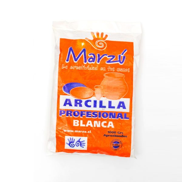 Arcilla Profesional Blanca 1 Kl Mayja - Dimeiggs